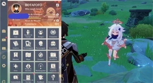 AR55 NAHIDA+CYNO BACULO DA AREIA, HUTAO BACULO DE HOMA+AYAKA - Genshin Impact