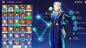 Neuvillette C4 + Furina C4 + Jean C6 - Conta Genshin Impact
