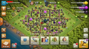 Conta CV13 Clash of Clans