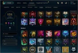 Conta Unranked 88 Skins (Graves Vitorioso, Maokai Vitorioso) - League of Legends LOL