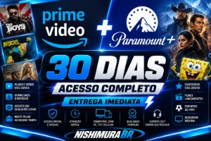 🟢 Prime Video + Paramount [ 30 Dias ] 🟢 - Assinaturas e Premium