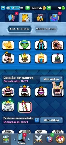 Clash royale conta