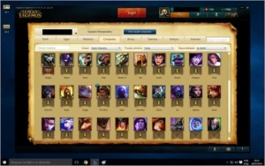 Conta League of Legends GOLD 3 +40 Champions e 13 Skins LOL