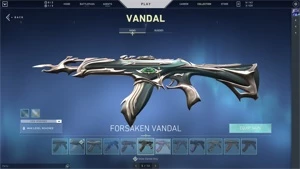 CONTA VALORANT 1k EM SKINS TOPS! 4 PINGENTES RADIANT(2 ATOS)