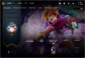 Conta LEVEL 55 - S7 G1 e S8 G5 - Unranked - League of Legends LOL