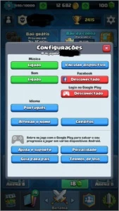 CONTA LV9 + 2LENDÁRIA +ARENA8 - Clash Royale