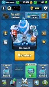 CONTA LV9 + 2LENDÁRIA +ARENA8 - Clash Royale