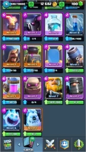 CONTA LV9 + 2LENDÁRIA +ARENA8 - Clash Royale