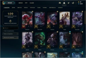Conta diamante lol 40 champs - League of Legends
