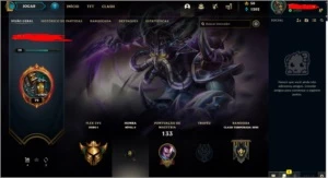 Conta smurf prata 1 soloq/ flex gold 1 barato - League of Legends LOL