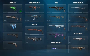 Conta de valorant com muitas skins