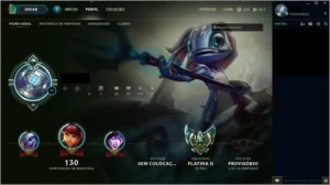 Conta Platina 2 - Criada na Season 1 - League of Legends LOL