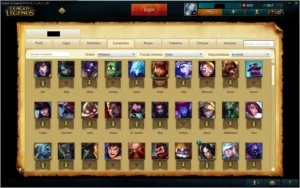 Conta Platina 2 - Criada na Season 1 - League of Legends LOL