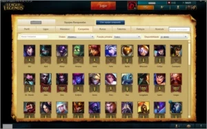 CONTA LOL GOLD 1 BORDA PLATINA SEASON 5 - League of Legends