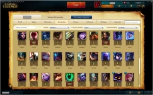 CONTA LOL GOLD 1 BORDA PLATINA SEASON 5 - League of Legends