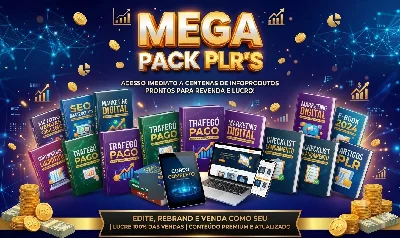 Custo Benefício - Mega Pack De Plr - eBooks