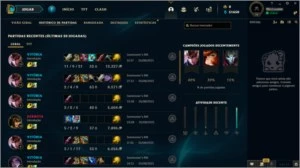 Conta Acc LoL League of Legends Unranked Level 30