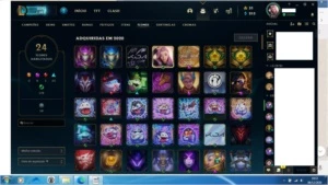 Conta de lol 409 skins e full CHAMP - League of Legends