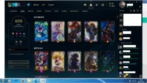 Conta de lol 409 skins e full CHAMP - League of Legends