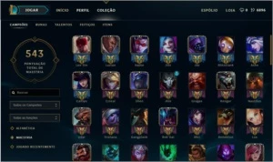 Vendo Conta de LoL, Ouro Season Atual - League of Legends