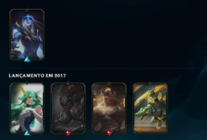 Conta No Bronze Baratinha, Yasuo e Akali Mains - League of Legends LOL