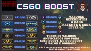 RANK BOOST CSGO - BOOST DE PATENTE- CSGO ELOJOB COUNTER STRI - Counter Strike