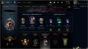 Conta lol nv.306 - League of Legends