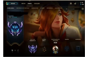 Vendo conta lol diamante, 140 campeões e 117 skins - League of Legends