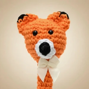 Raposa Newborn Amigurumi - Artesanato e Personalizados