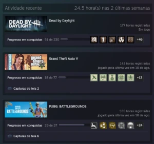 Conta Steam Focada em Dead By Daylight - Com CsGo Prime