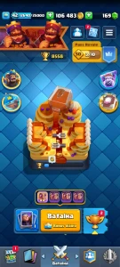 Contas De Clash Royale Raríssima Arena 22 + Conta Arena 12