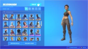 Vendo Conta Fortnite Season 3 Recheada das Skin + Minty