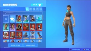 Vendo Conta Fortnite Season 3 Recheada das Skin + Minty