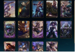 Conta Rara, Season 1, Diamante +, skins exclusivas(desapego) - League of Legends LOL
