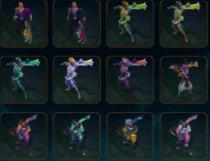 Conta lol diamantes IV full champs, 466 skins diversos raros - League of Legends