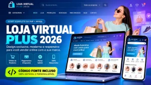 Loja Profissional para Ecommerce com código fonte 2026 - Sites, Lojas e Sistemas Prontos Sites e Scripts