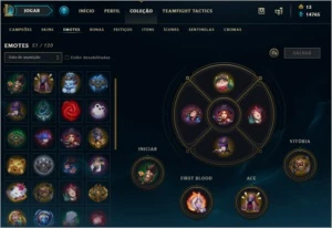 CONTA PLATINA 259 SKINS, INCLUINDO 2 LENDÁRIAS, SONA E MF. - League of Legends LOL