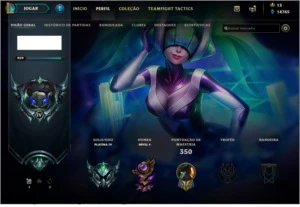 CONTA PLATINA 259 SKINS, INCLUINDO 2 LENDÁRIAS, SONA E MF. - League of Legends LOL