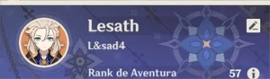 Conta AR57 C/  11 T5 e 3 Arma T5 - Genshin Impact