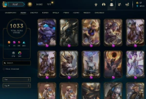 Conta Lol Top - Full Acesso - Entrega Imediata - 1033 Skins! - League of Legends