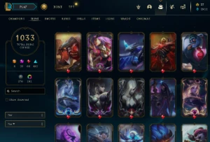 Conta Lol Top - Full Acesso - Entrega Imediata - 1033 Skins! - League of Legends