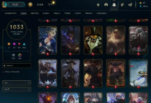 Conta Lol Top - Full Acesso - Entrega Imediata - 1033 Skins! - League of Legends