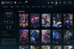 Conta Lol Top - Full Acesso - Entrega Imediata - 1033 Skins! - League of Legends