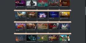 Conta GOG com 100 jogos.