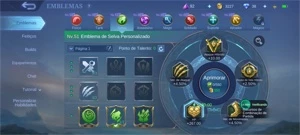Conta mobile legends épico 2 com 89 personagens e 142 skins