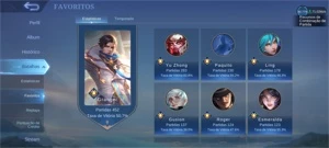Conta mobile legends épico 2 com 89 personagens e 142 skins