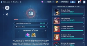 Conta Solo Leveling Arise Nv 87 - Solo Leveling: Arise