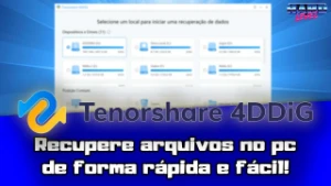 Recupere Dados Perdidos do seu computador [Tenorshare 4DDiG] - Softwares e Licenças