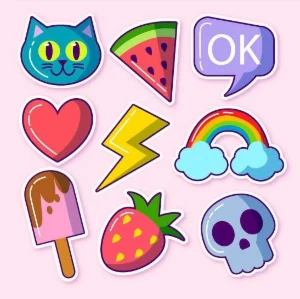 Stickers - Pack em PNG