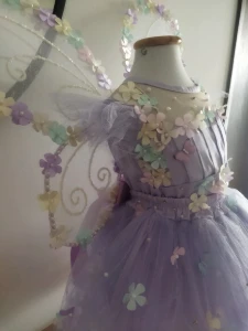 Fantasia Infantil de Fada Artesanal